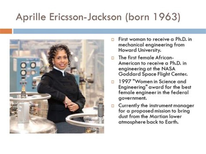 Aprille Ericsson-Jackson Biography, Age, Height, Husband, Net Worth, Family