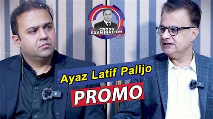Ayaz Latif Palijo Biography, Age, Height, Wife, Net Worth, Family