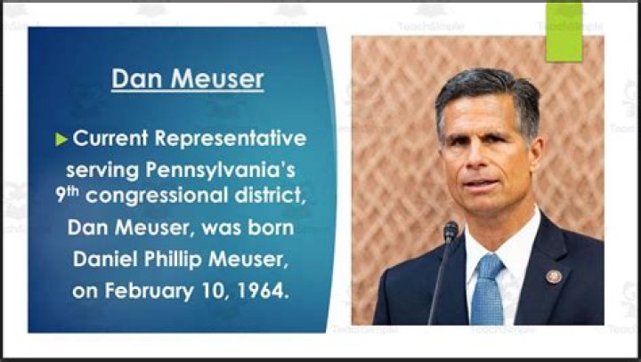 Dan Meuser Biography, Age, Height, Wife, Net Worth, Family