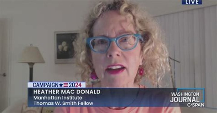 Heather Mac Donald Biography, Age, Height, Husband, Net Worth, Family