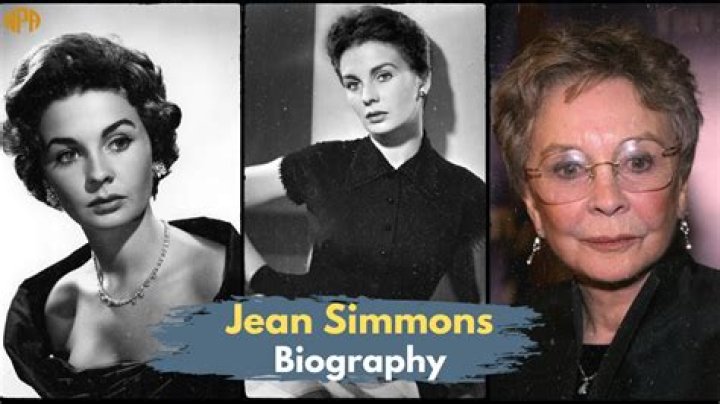 Jean Simmons Biography, Age, Height, Husband, Net Worth, Family