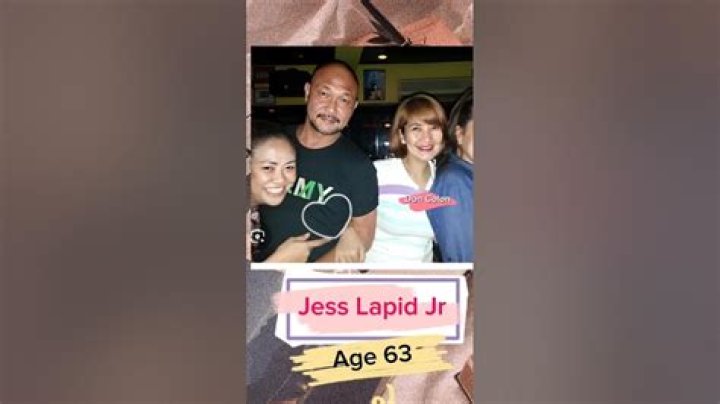 Jess Lapid Jr. Biography, Age, Height, Wife, Net Worth, Family