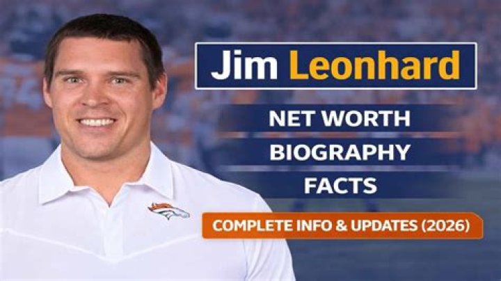 Jim Leonhard Biography, Age, Height, Wife, Net Worth, Family