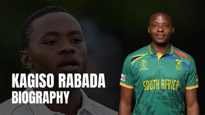 Kagiso Rabada Biography, Age, Height, Wife, Net Worth, Family