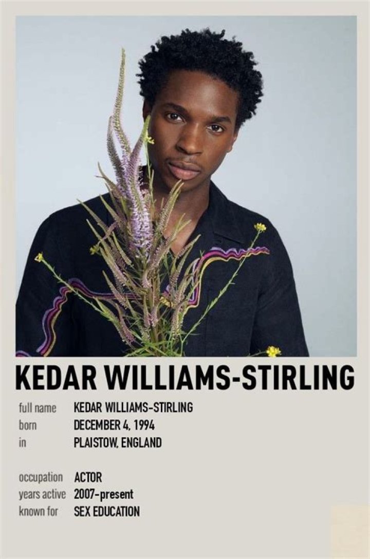 Kedar Williams-Stirling Biography, Age, Height, Wife, Net Worth, Family