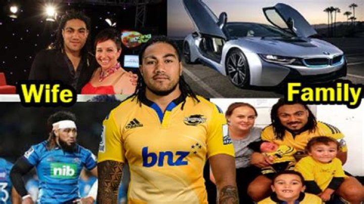 Ma'a Nonu Biography, Age, Height, Wife, Net Worth, Family