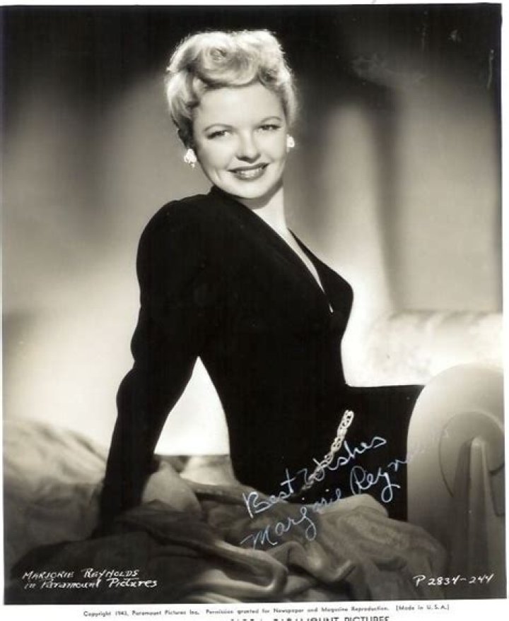 Marjorie Reynolds Biography, Age, Height, Husband, Net Worth, Family