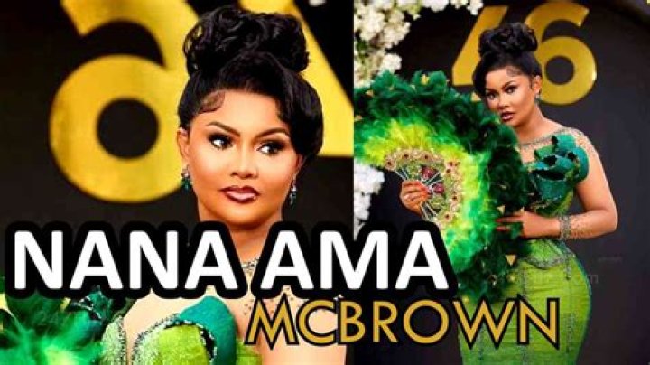 Nana Ama McBrown Biography, Age, Height, Husband, Net Worth, Family