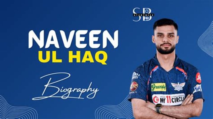 Naveen-ul-Haq Biography, Age, Height, Wife, Net Worth, Family