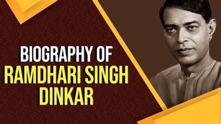 Ramdhari Singh Dinkar Biography, Age, Height, Wife, Net Worth and Family