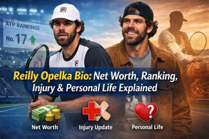 Reilly Opelka Biography, Age, Height, Wife, Net Worth, Family