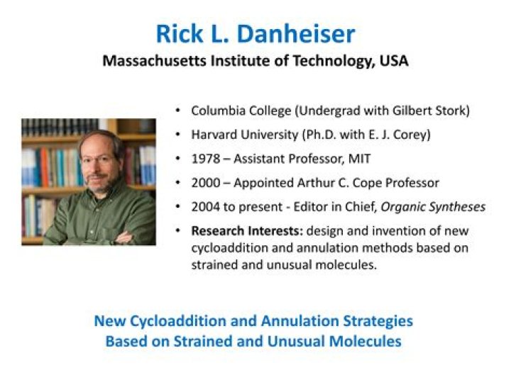 Rick L. Danheiser Biography, Age, Height, Wife, Net Worth, Family