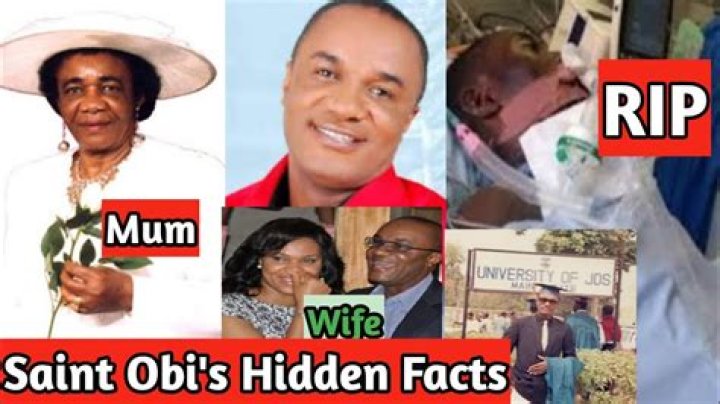 Saint Obi Biography, Age, Height, Wife, Net Worth, Family