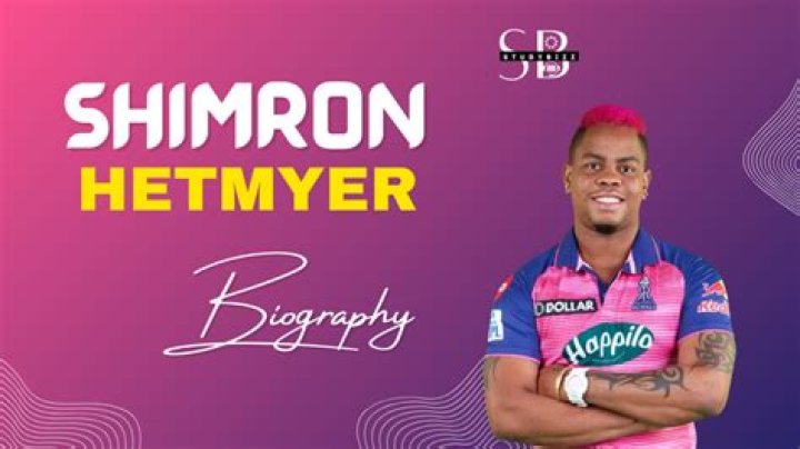 Shimron Hetmyer Biography, Age, Height, Wife, Net Worth, Family