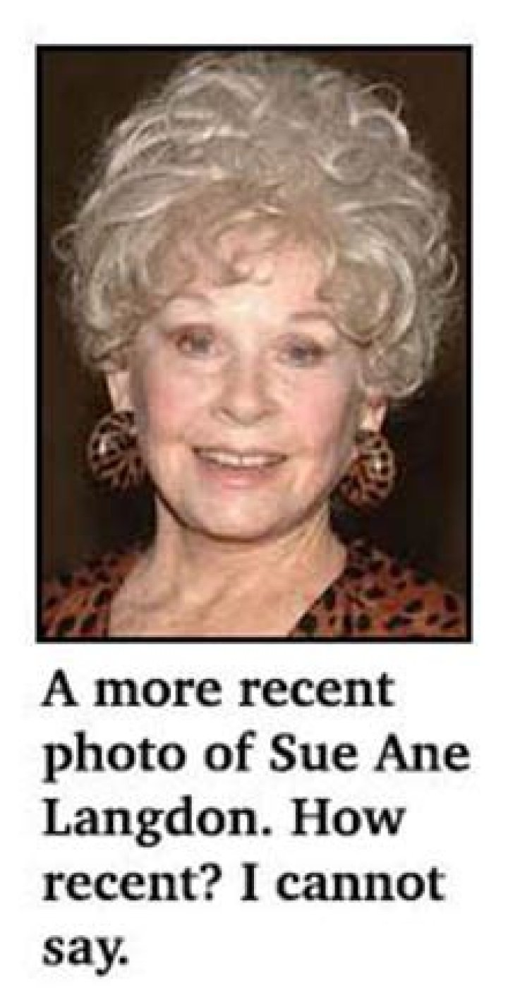 Sue Ane Langdon Biography, Age, Height, Husband, Net Worth, Family