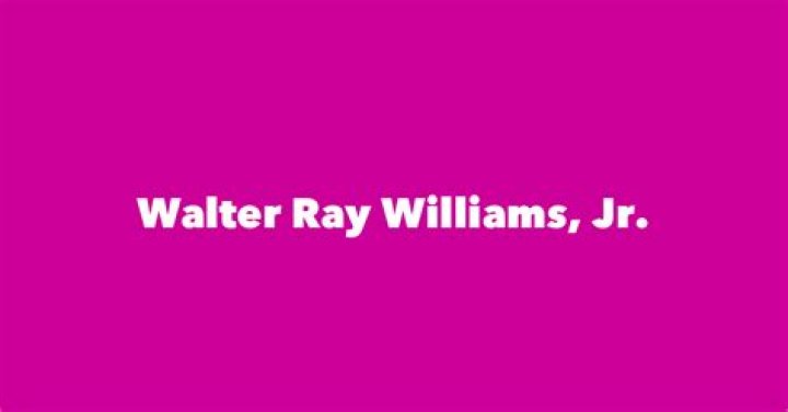 Walter Ray Williams Jr. Biography, Age, Height, Wife, Net Worth, Family